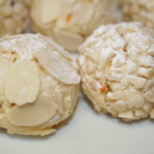 Boulettes aux amandes et a l orange