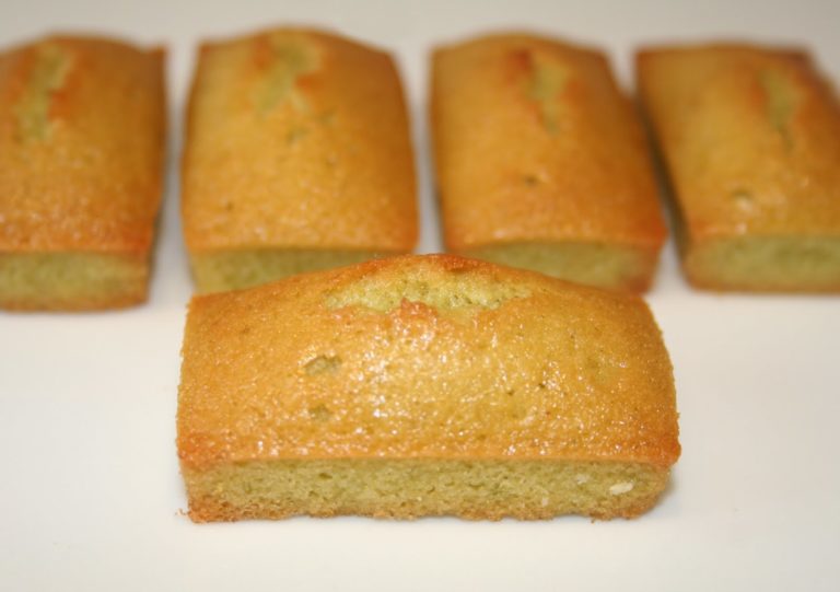 Financiers aux pistaches