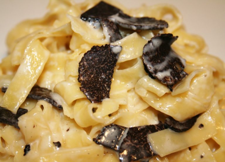 Pates aux truffes
