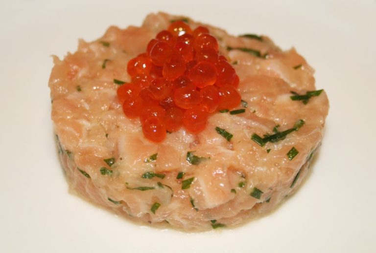 Tartare de saumon