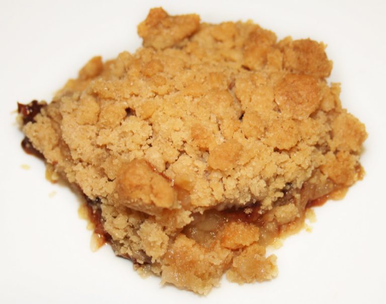 Crumble pommes poires et chocolat