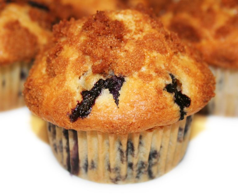 Muffins aux myrtilles