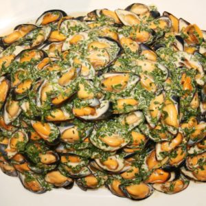Moules froides a l estragon