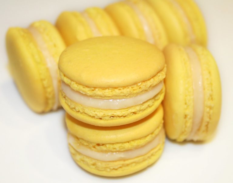 Macarons au citron