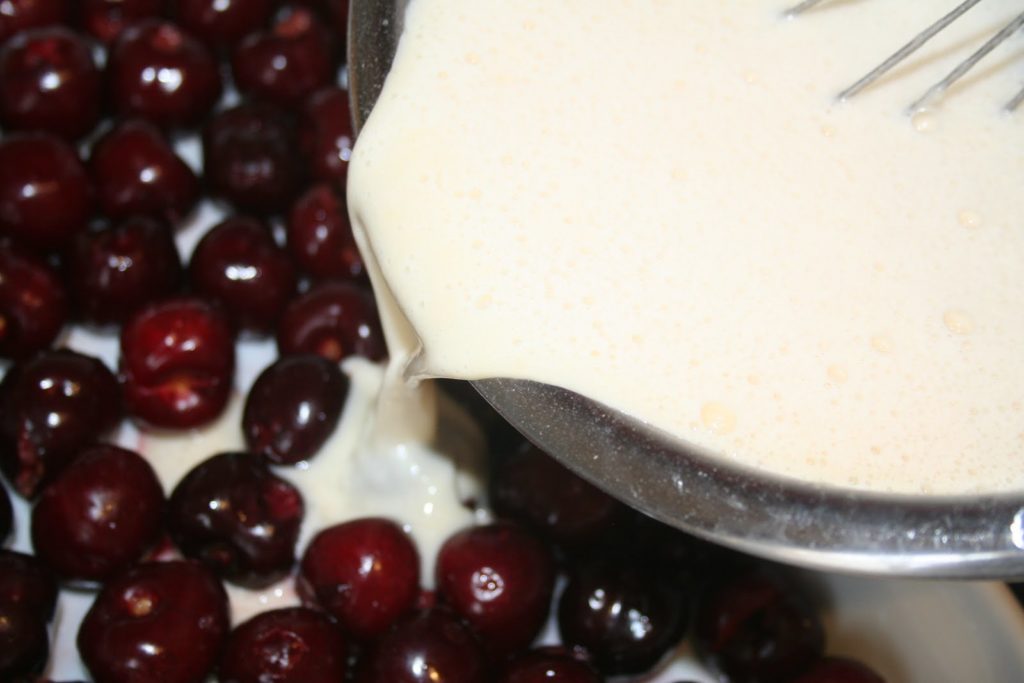 Clafoutis aux cerises le vraiet ma version
