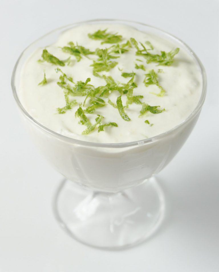 Mousse de citron vert