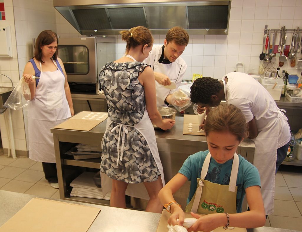 taller de bernard en el macarrón queens