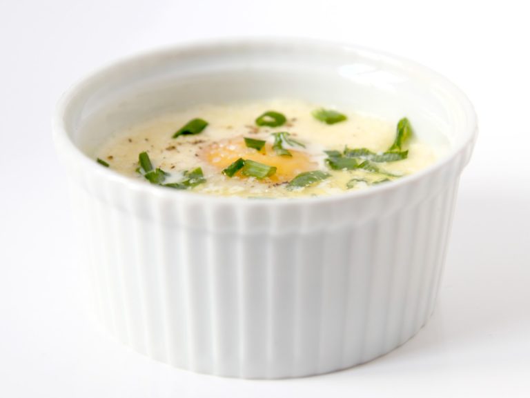 Oeufs cocotte a la creme