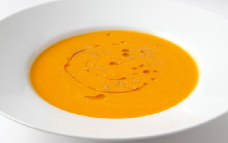 Soupe potiron et gingembre