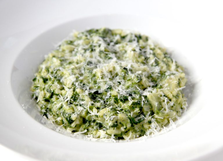 Risotto aux epinards